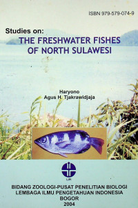 Studies on: THE FRESHWATER FISHES OF NORTH SULAWESI