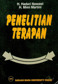 PENELITIAN TERAPAN