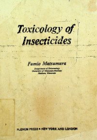 Toxicology of Insecticides