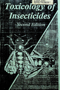 Toxicology of Insecticides, Second Edition