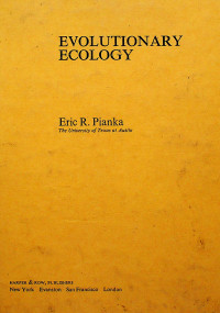 EVOLUTIONARY ECOLOGY