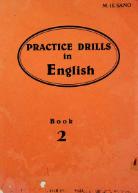 PRACTICE DRILLS IN ENGLISH, Book 2