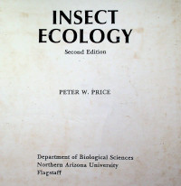 INSECT ECOLOGY, Second Edition