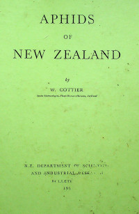 APHIDS OF NEW ZEALAND