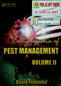 Encyclopedia of PEST MANAGEMENT VOLUME II