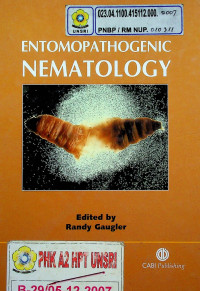 ENTOMOPATHOGENIC NEMATOLOGY