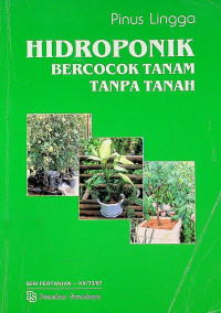 HIDROPONIK BERCOCOK TANAM TANPA TANAH