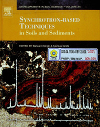 SYNCHRORON-BASED TECHNIQUES: in Soils Sediments, volume 34