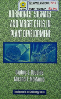 HORMONES, SIGNALS AND TARGET CELLS IN PLANT DEVELOPMENT