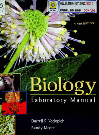 Biology: Laboratory Manual, NINTH EDITION