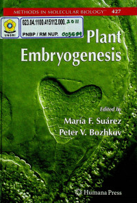 Plant Embryogenesis