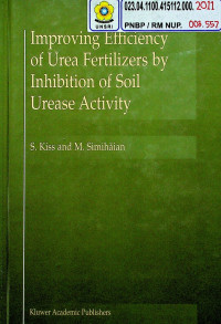 Improving Efficiency of Urea Fertilizers by Inhibition of Soil Urease Activity