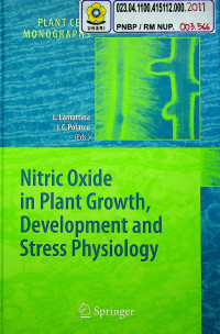 Nitric Oxide in Plant Growth, Development and Stress Physiology