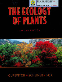 THE ECOLOGY OF PLANTS, SECOND EDITION