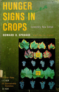 HUNGER SIGNS IN CROPS, Completely New Edition