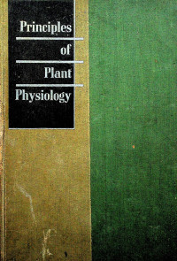 Principles of Plant Physiology