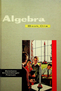 Algebra: Book One