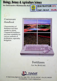 Biology, Botany & Agriculture Sceince : Fertilizers