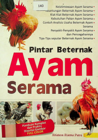 Pintar Beternak Ayam Serama