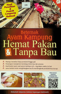 Beternak Ayam Kampung: Hemat Pakan & Tanpa Bau