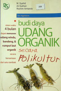 Budi daya UDANG ORGANIK secara Polikultur