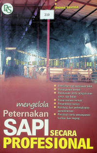 Mengelola Peternakan SAPI SECARA PROFESIONAL