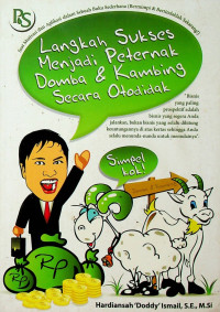 Langkah Sukses Menjadi Peternak Domba & Kambing Secara Otodidak