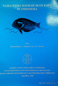 NAMA-NAMA DAERAH IKAN LAUT DI INDONESIAN