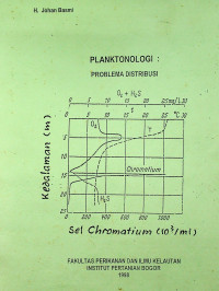 PLANKTONOLOGI: PROBLEMA DISTRIBUSI