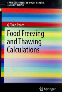 Food Freezing and Thawing Calculations