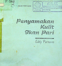 Penyamakan Kulit Ikan Pari