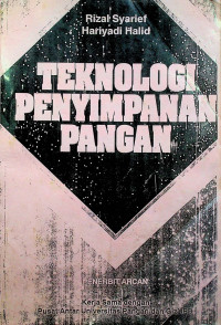 TEKNOLOGI PENYIMPANAN PANGAN