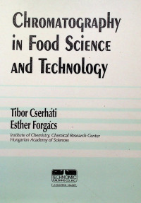 CHOMATOGRAPHY in Food Science And Technology