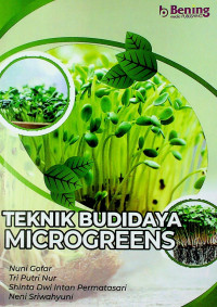 TEKNIK BUDIDAYA MICROGREENS