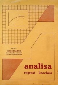 analisa regresi - korelasi