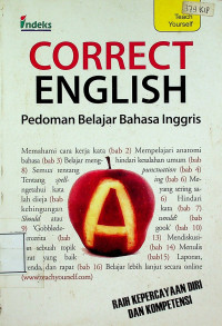 CORRECT ENGLISH: Pedoman Belajar Bahasa Inggris