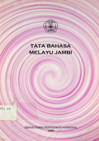 TATA BAHASA MELAYU JAMBI