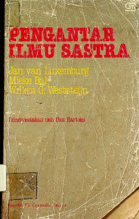 PENGANTAR ILMU SASTRA