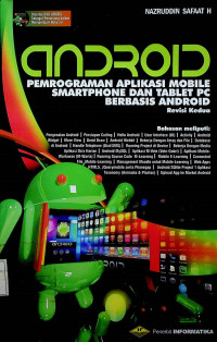 ANDROID PEMROGRAMAN APLIKASI MOBILE SMARTPHONE DAN TABLE PC BERBASIS ANDROID, Revisi Kedua