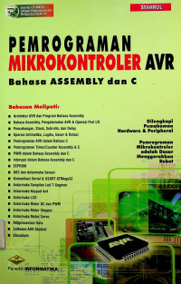 PEMROGRAMAN MIKROKONTROLER AVR Bahasa ASSEMBLY dan C