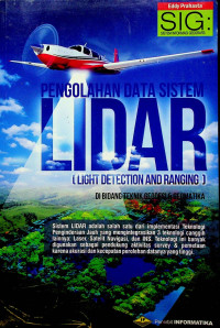 PENGOLAHAN DATA  SISTEM LIDAR (LIGHT DETECTION AND RANGING)