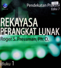 REKAYASA PERANGKAT LUNAK Buku 1 : Pendekatan Praktisi, Edisi 7