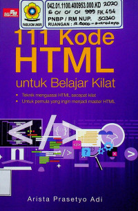 111 Kode HTML untuk Belajar Kilat