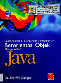 Dasar Analisis & Perancangan Pemrograman Berorientasi Objek Menggunakan Java