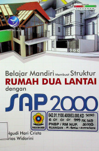 Belajar Mandiri Membuat Struktur RUMAH DUA LANTAI dengan SAP 2000