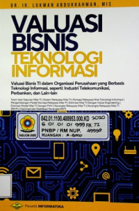 VALUASI BISNIS TEKNOLOGI INFORMASI