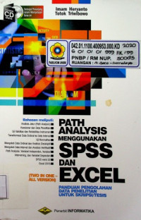 PATH ANALYSIS MENGGUNAKAN SPSS DAN EXCEL