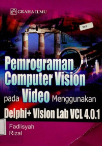Pemrograman Computer Vision pada Video Menggunakan Delphi+Vision Lab VCL 4.0.1
