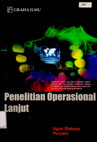 Penelitian Operasional Lanjut