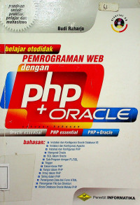 belajar otodidak PEMROGRAMAN WEB dengan PHP + ORACLE